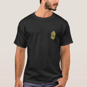 E-9 CSM Command Sergeant Major Rank Insignia Milit T-Shirt