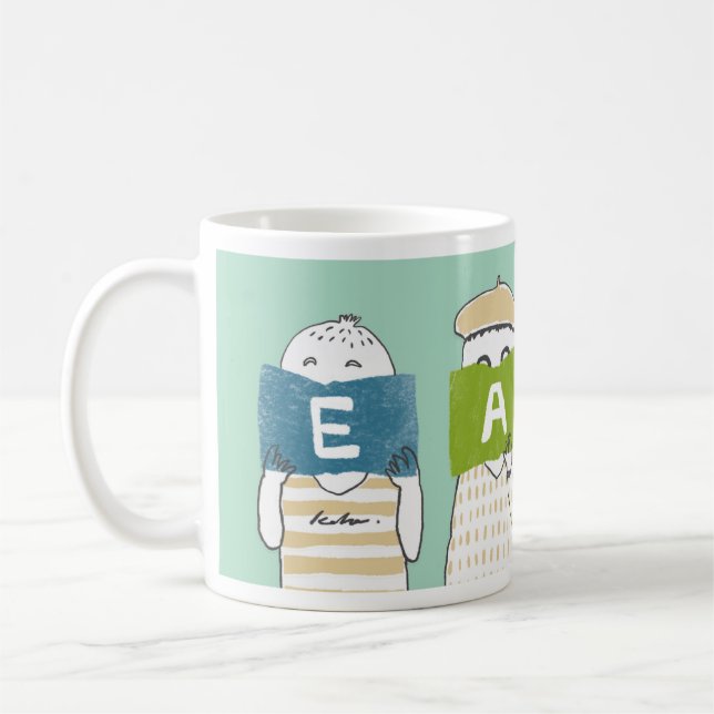 E A C H COFFEE MUG (Left)