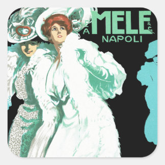 E.A. Melle and Co. ~ Napoli Square Sticker