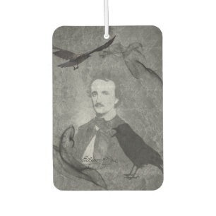 E.A. Poe And The Raven Car Air Freshener