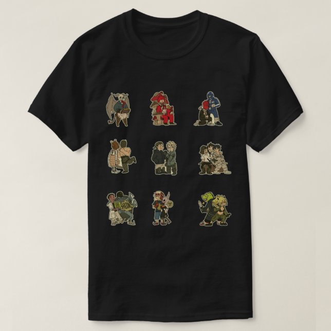 E:\AnhgocUpZZ\Dorohedoro  Kaiman .png T-Shirt (Design Front)