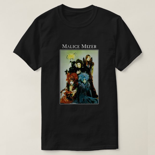 E:\AnhgocUpZZ\MALICE MIZER - merveilles Era Band P T-Shirt (Design Front)