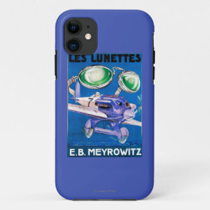 E.B. Meyrowitz Flying Goggles Advertisement iPhone 11 Case