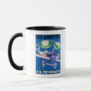 E.B. Meyrowitz Flying Goggles Advertisement Mug