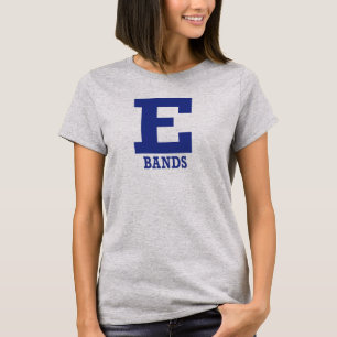 E-Bands Women's Gray Short Sleeve T-Shirt