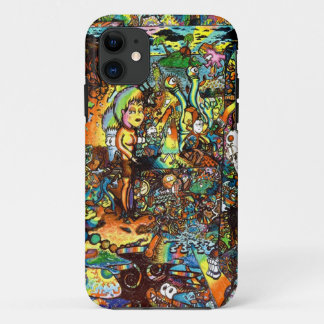 E Bent Psychedelic Art iPhone 11 Case