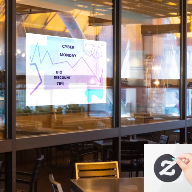 E-commerce Cyber Monday Deal (Restaurant Window)