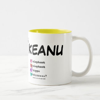 e.e.h.r...? Keanu right-handed Mug