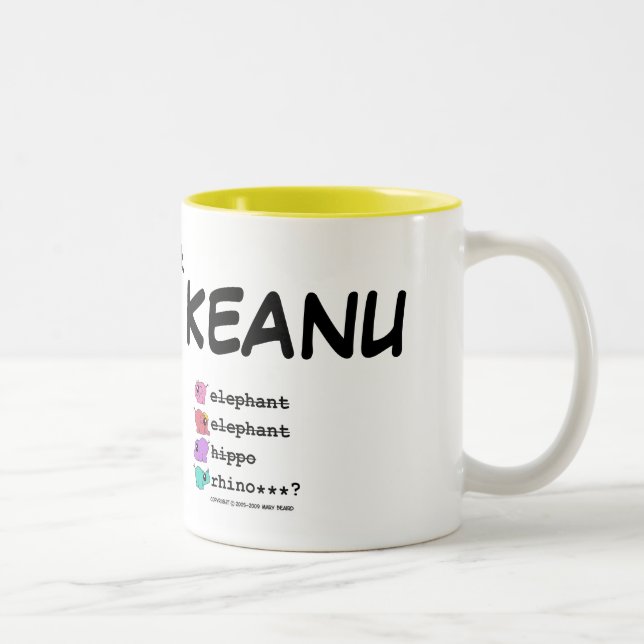 e.e.h.r...? Keanu right-handed Mug (Right)