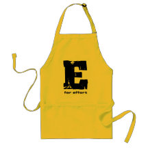 E for effort Apron