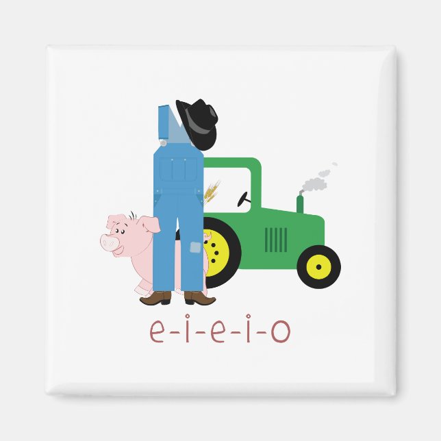 E-I-E-I-O MAGNET (Front)