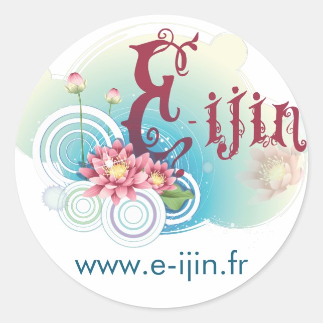 E-ijin sticker (Front)