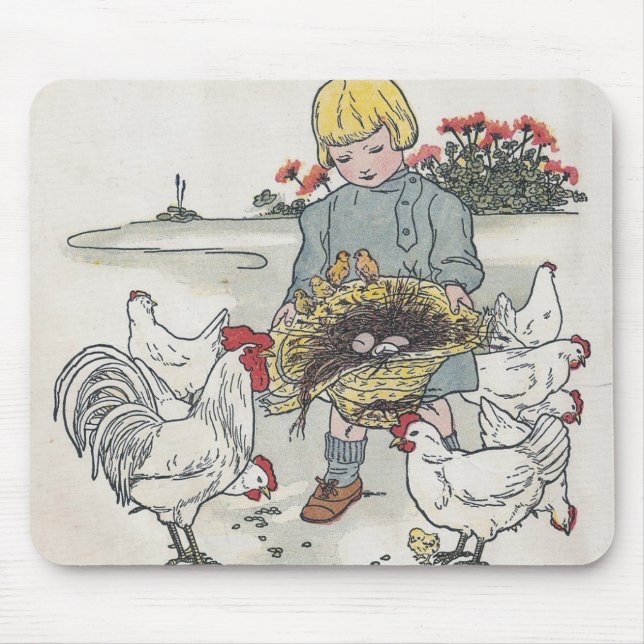 E is an egg mouse pad (Front)