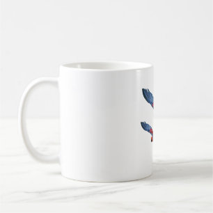 E is for Eclectus Parrot Coffee Mug