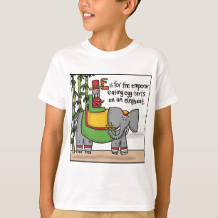 E is for Egg Tarts Kids T-shirt