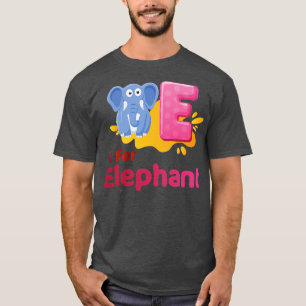 E is For Elephant World Elephant Day 2022 T-Shirt