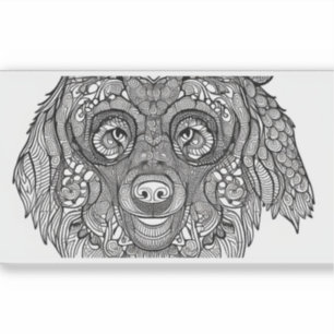 E.J. Gold Bear Face Removable Vinyl