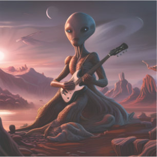E.J. Gold Extraterrestrial Guitar Player Vinyl