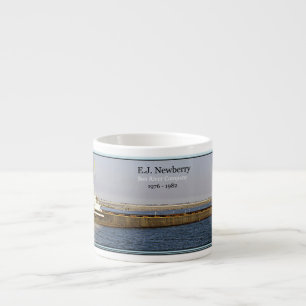 E.J. Newberry espresso mug