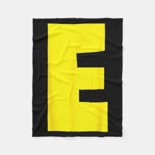 E Letter Chipmunk Group Matching Funny Halloween Fleece Blanket