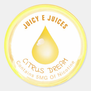 E Liquid Labels