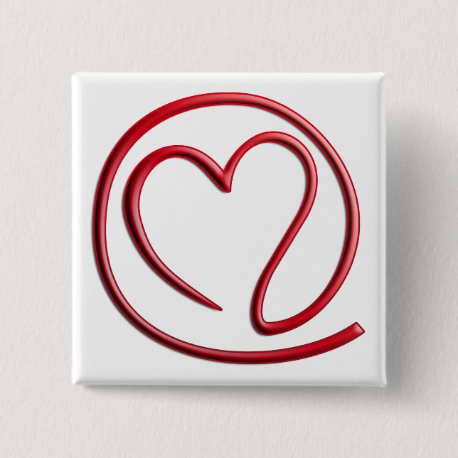 e m a i l 4 y o u 15 cm square badge (Front)