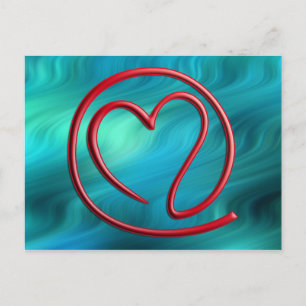 e m a i l 4 y o u   bluegreen waves postcard