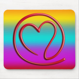 e m a i l 4 y o u   coloured linear mouse pad