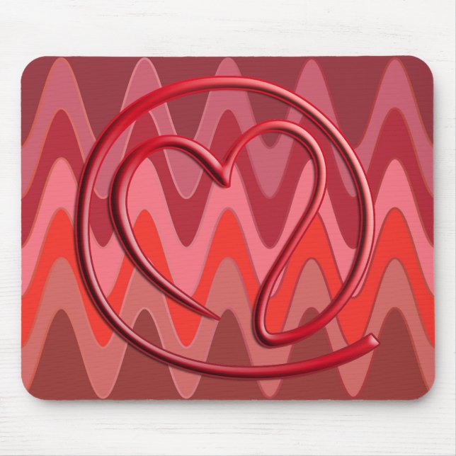 e m a i l 4 y o u | sinus red mouse pad (Front)