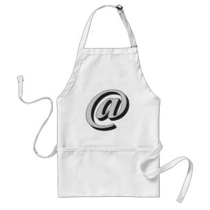 E-mail symbol 3D Standard Apron