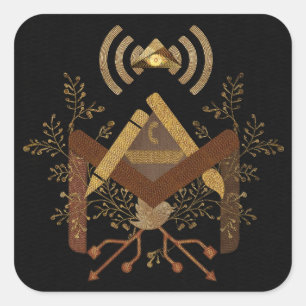 e-Mason 2014 Square Sticker