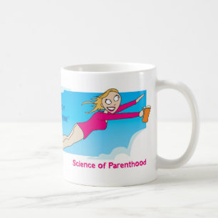 E=MC2: Energy=Mum x Caffeine squared! Coffee Mug