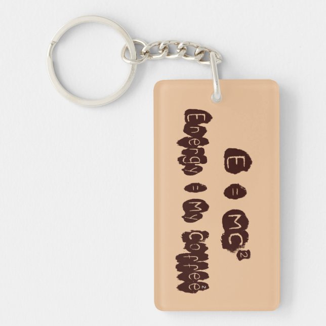 E = MC2 KEY RING (Front)