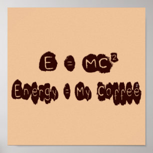 E = MC2 POSTER