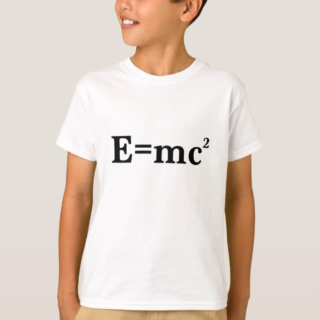E=mc2 T-Shirt (Front)