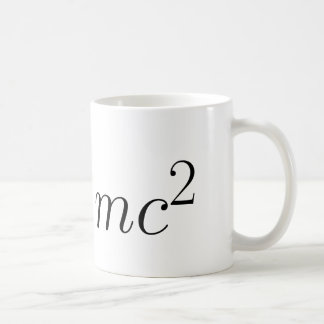 E = mc² coffee mug