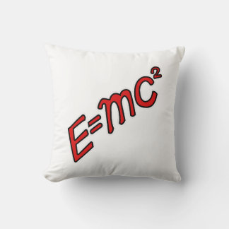 E = mc² – Genius Mode On Cushion