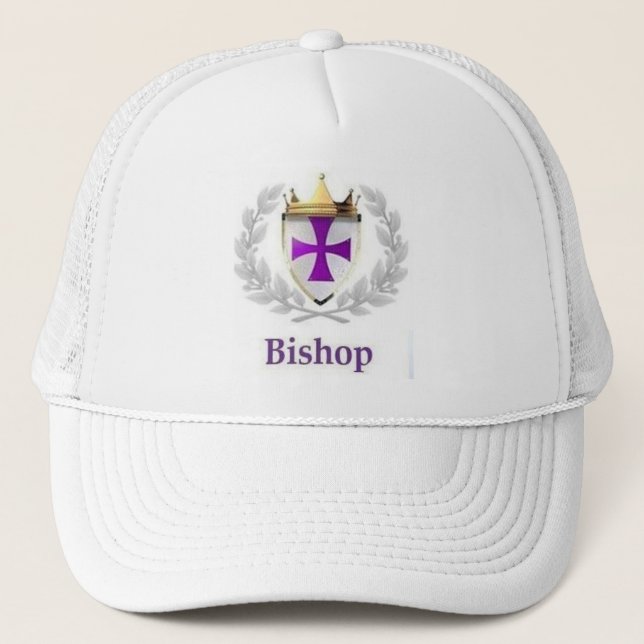 E.O.C BISHOP CAP WHITE (Front)