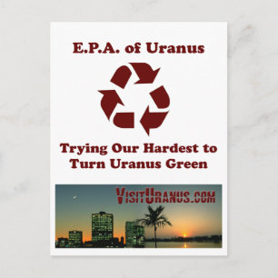 E.P.A. of Uranus Postcard