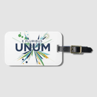 E Pluribus Unum Luggage Tag