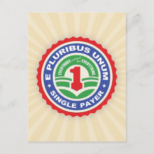 E Pluribus Unum Payer Postcard