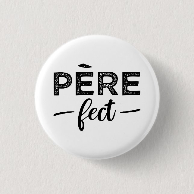 è re-fect 3 cm round badge (Front)