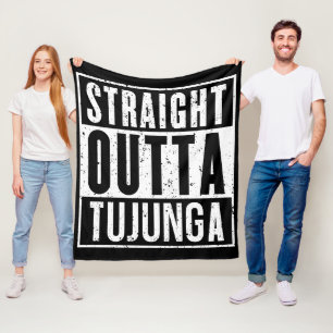 E.T the extra terrestrial, straight outta Tujunga Fleece Blanket
