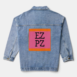 E Z P Z DENIM JACKET