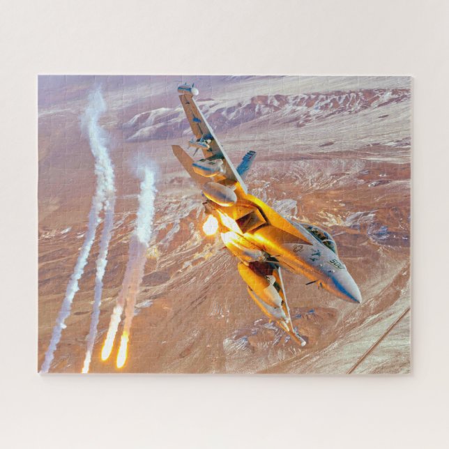EA-18G GROWLER (16x20 INCH) Jigsaw Puzzle (Horizontal)