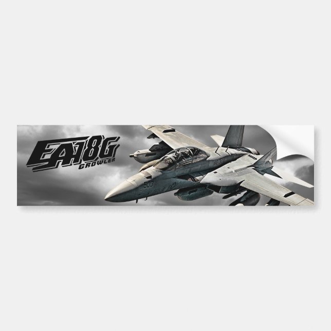 EA-18G Growler Bumper Sticker Bumper Sticker (Front)