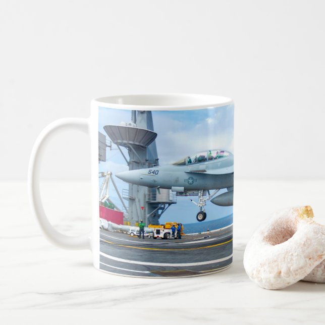 EA-18G GROWLER COFFEE MUG (With Donut)