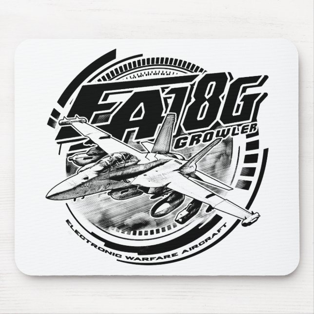 EA-18G Growler Mouse Pad Mousepad (Front)