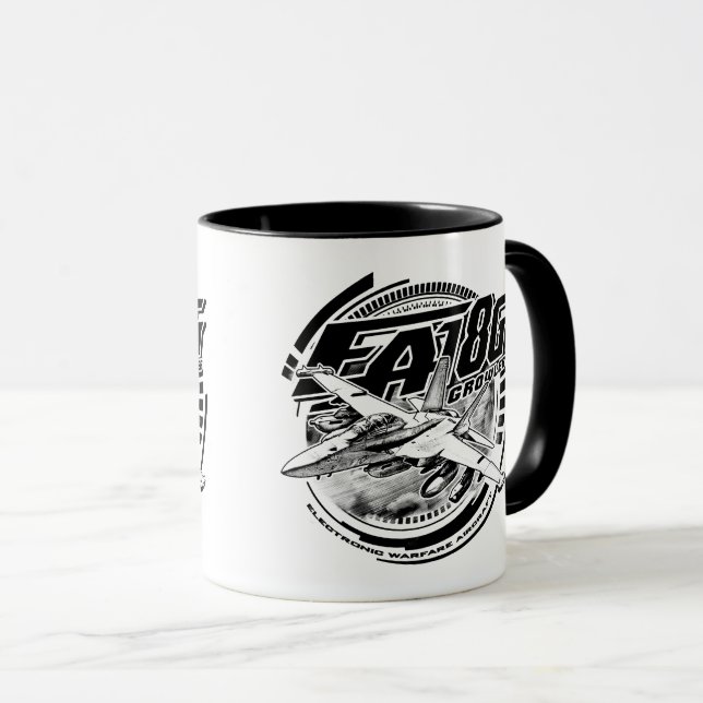 EA-18G Growler Mug (Front Right)