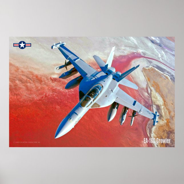 EA-18G GROWLER POSTER (Front)